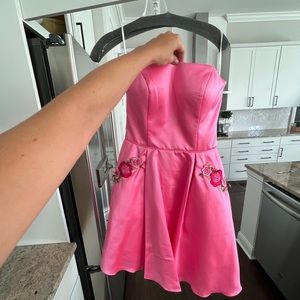 Hot Pink Barbie Moment—Sherri Hill